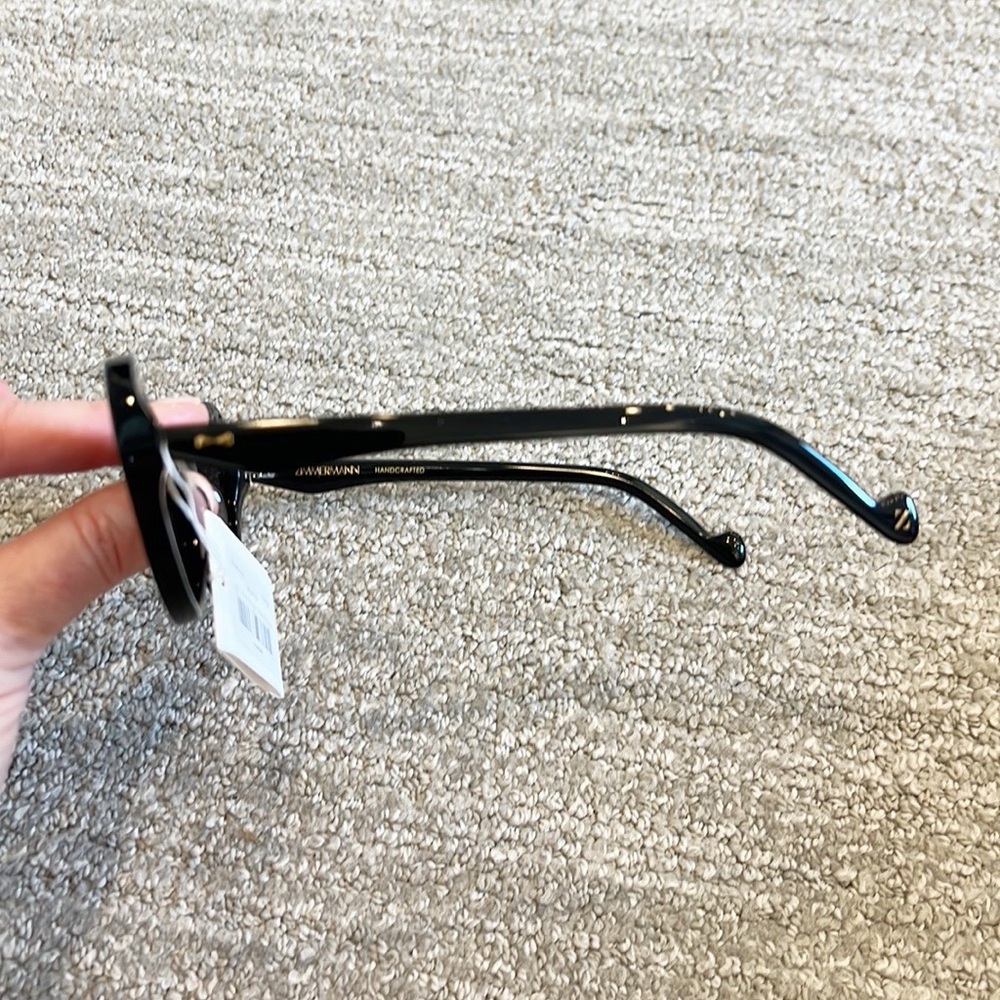 NWT/NIB Zimmermann Black Flutter Cateye Sunglasses - Picture 6 of 9